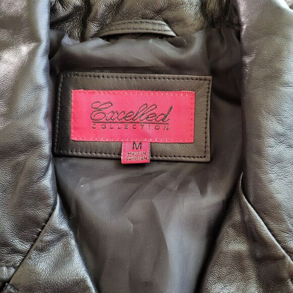 Womens 100% Black Leather Jacket  Asymmetrical Zip Moto Jacket Quilted - Picture 2 of 10